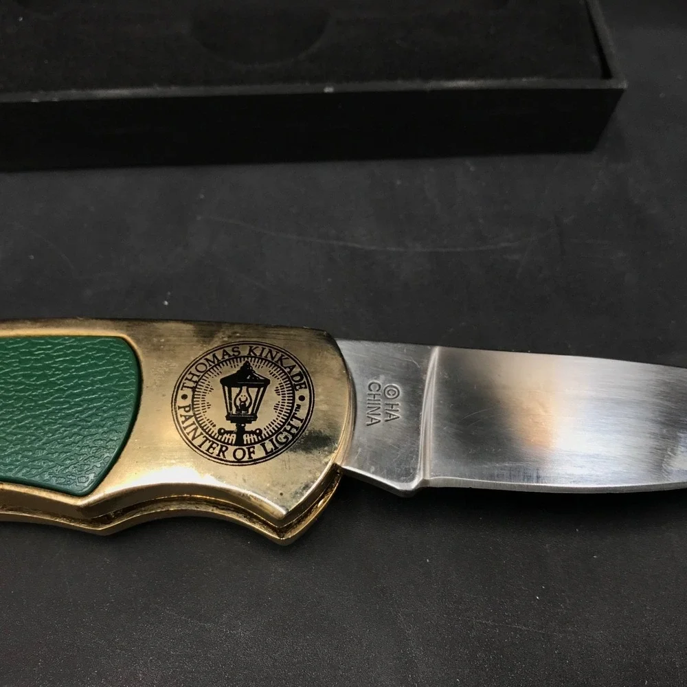 Collector Knife John Deere Thomas Kinkade Blade Stainless Steel Deer Creek